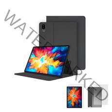 레노버탭 P11 2020 / P11플러스 2021 샤오신패드 스마트 TPU 북커버 케이스 J606 J607, 블랙+강화유리2매+후면쉴드1매