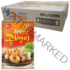 동원 자연산 골뱅이 통조림, 400g, 24캔
