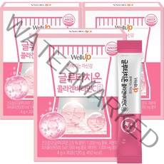 로엘 웰업 글루타치온 저분자 콜라겐비타민C 분말스틱 30p, 3개, 120g