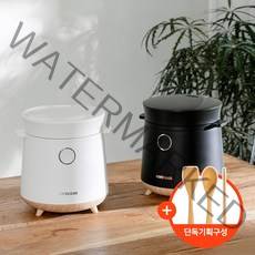 미니쿡 미니저당밥솥 TKC-550 캠핑/다이어트/1인밥솥 1.5L, 블랙