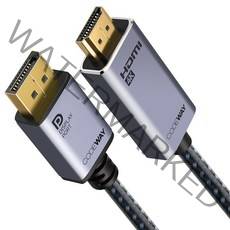 코드웨이 dp to hdmi 2.0 케이블, 5M, 단품