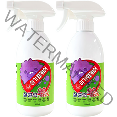 아가페케어 살균소독제, 500ml, 2개