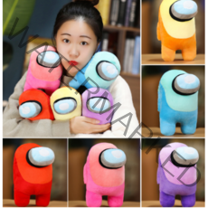 Among us 어몽어스 굿즈 봉제인형 10/20/30CM, 스카이블루, 30CM