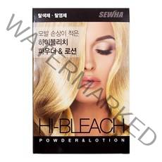 세화 하이블리치 파우더로션 탈색약 탈색제, 10g, 1개