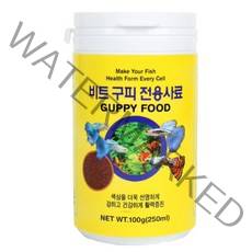 와이비 비트 구피 전용사료, 250ml, 1개