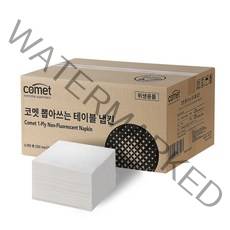 코멧 뽑아쓰는 테이블 냅킨, 흰색, 1개, 4000매