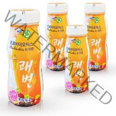프로바이오틱스 골드 상쾌한변화 120ml 요구르트 맛, 4개