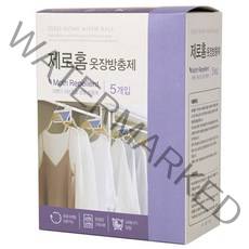 제로홈 옷장방충제 라벤더향 5p, 1개