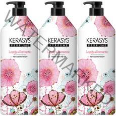 케라시스 러블리 앤 로맨틱 퍼퓸샴푸 꽃향, 980ml, 3개