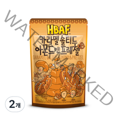 바프 카라멜 솔티드 아몬드 앤 프레첼, 190g, 2개