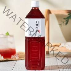 오미자데이 문경 오미자청 대용량, 1L, 1개
