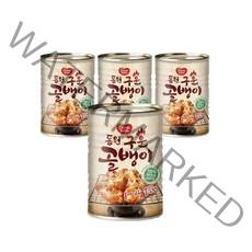 동원 구운 골뱅이 통조림, 4개, 300g