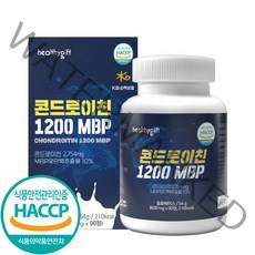 콘드로이친 1200 MBP HACCP 상어연골 분말 유단백 추출물 90정, 1개