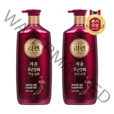리엔 자윤 대용량 지성샴푸 샴푸, 950ml, 2개
