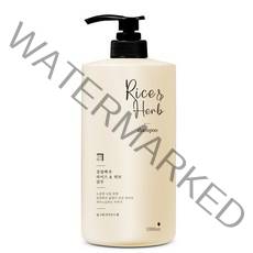 살림백서 라이스 앤 허브 샴푸 딥그린시더우드향, 1000ml, 1개