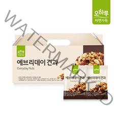 CJ 1등 오하루 자연가득 에브리데이 견과 4박스, 없음