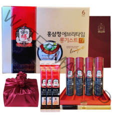 정관장 6년근 홍삼정 에브리타임 홍삼스틱 롱기스트 골프 에디션 20포 200ml+쇼핑백 가정의달 추석 설 명절 선물세트(보자기포함), 1세트(보자기포함), 1개
