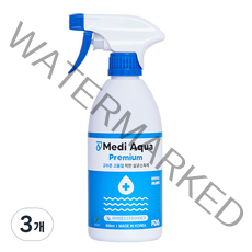 메디아쿠아 살균소독제, 500ml, 3개