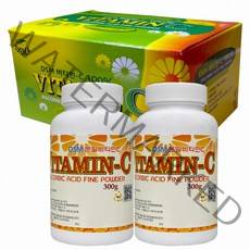 영국산 DSM 분말비타민C 300g 2통 플러스 3000mg 60포 1박스, PE통 300g 2통 + 3g 60포