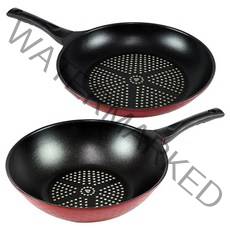 키친아트 뉴본다이아몬드 궁중팬 30cm + 후라이팬 30cm 세트, 1세트, 궁중팬30cm + 프라이팬30cm