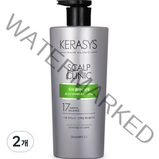 케라시스 두피 클리닉 샴푸 플러스, 750ml, 2개