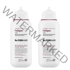 닥터포헤어 폴리젠 실크 가는 손상 모발용 헤어트리트먼트, 2개, 300ml