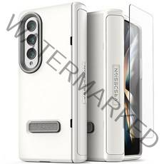 베루스 갤럭시Z폴드4 이중 범퍼 하드 반자동 힌지 보호 풀커버 휴대폰 케이스 테라가드 모던 + 전면 액정보호필름 1매