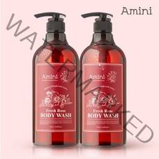 [아미니] 바디워시 플라워 테라피 프레쉬로즈 500ml 2개, 선택:단일상품
