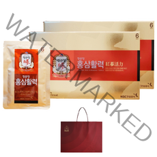 정관장 6년근 홍삼활력 60포 2400ml+쇼핑백 가정의달 (30포 2박스) 1개, 1세트(30포 2개)