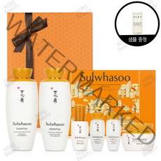 설화수 자음 2종 세트 선물포장 (샘플증정)/어버이날 명절 부모님 선물/쇼핑백 포함, 선물포장+쇼핑백