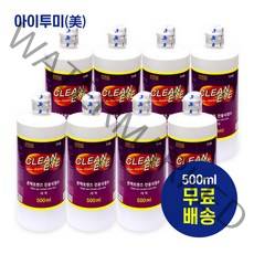 콘택트렌즈 전용식염수 CLEAN EYE 크린아이 500ml*24개, 500ml, 24개