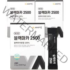 비타민마을 블랙마카 2500 분말 스틱, 2.5g, 90개