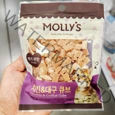 몰리스 치킨 & 대구 큐브 100g x 2개, 단품