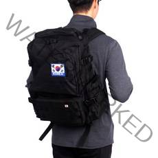 밀리터리 폭스 대용량 백팩 50L + 태극기약장 + 태극기뱃지 소