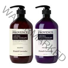 프로방스 프렌치 라벤더 샴푸 1L + 라벤더 트리트먼트 1L, 1세트