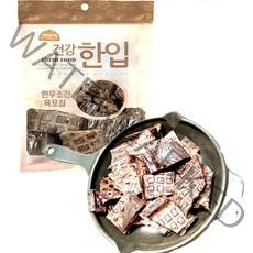 수제명가 애견용 셰프시리즈 건강 한입 간식, 1개입, 한우소간 육포칩