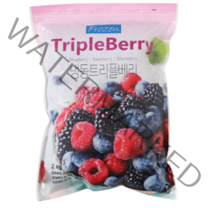 트레이더스 냉동 트리플베리 2KG 베리믹스 아이스박스+아이스팩, 1개