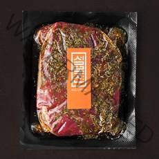 설루션 한우 로즈마리 아보카도 시즈닝 설도 스테이크 (냉장), 200g, 1개