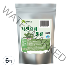 장명식품 차전자피가루, 300g, 6개