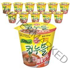 오뚜기 컵누들 매콤한 맛 37.8g, 12개