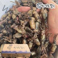 신건호멸치 국산 햇 먹물꼴뚜기 / 밑반찬 술안주 건꼴뚜기 먹꼴뚜기, 1box, 1kg