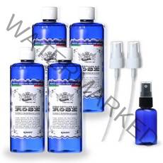 아쿠아알레로제 토닉 로버츠 장미수 토너 로즈워터 스킨 화장수 400ml 세트, 토너 4병+공병 1개+스프레이캡 2개