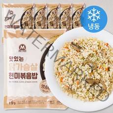 미트리 닭가슴살 현미볶음밥 양송이 (냉동), 200g, 6개