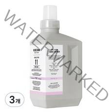 더블유드레스룸 고농축 섬유유연제 No 11 화이트솝, 3개, 1L