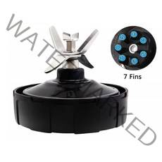 NUTRI NINJA AUTO IQ BL482 BL642 NN102 BL682 BL2013 용 NINJIA 블렌더 7 핀 추출기 블레이드 교체 부품 하단, 기본, 1개