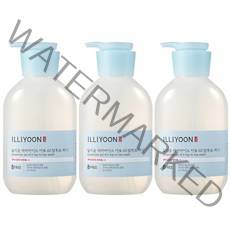 일리윤 세라마이드 아토 6.0 탑투토워시, 500ml, 3개