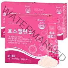 본트비 효소 밸런스 석류맛, 60g, 3박스