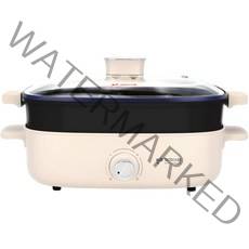 키친아트 3 in 1 사각 멀티쿠커 전기냄비, KNG-440NK