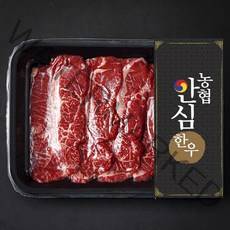농협안심한우 부채살 1+등급 구이용 (냉장), 200g, 1개