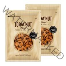 투데이넛 구운아몬드, 300g, 2개